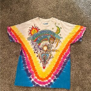 Vintage Grateful Dead Colorful Tie Dye Tee